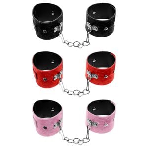 Algema Bracelete Pelúcia Dominatrixxx