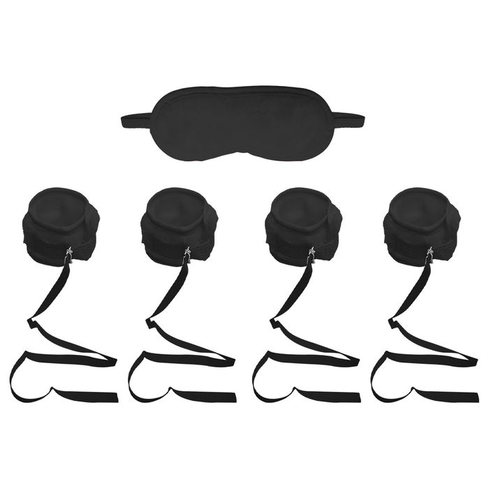 Kit Sensual Bondagem Pelúcia La Pimienta