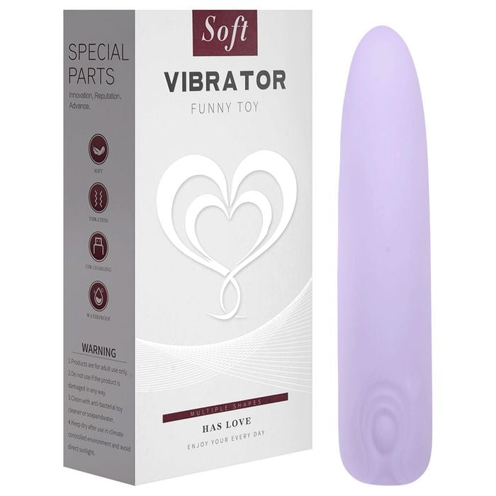Mini Vibrador Recarregável 10 Modos Lilo Vipmix