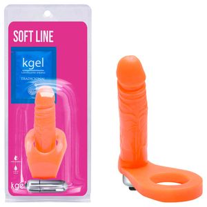 Anel Companheiro Colors 10 Vibrações 13,3 X 3cm Kgel