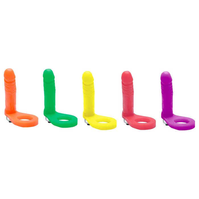 Anel Companheiro Colors 10 Vibrações 13,3 X 3cm Kgel