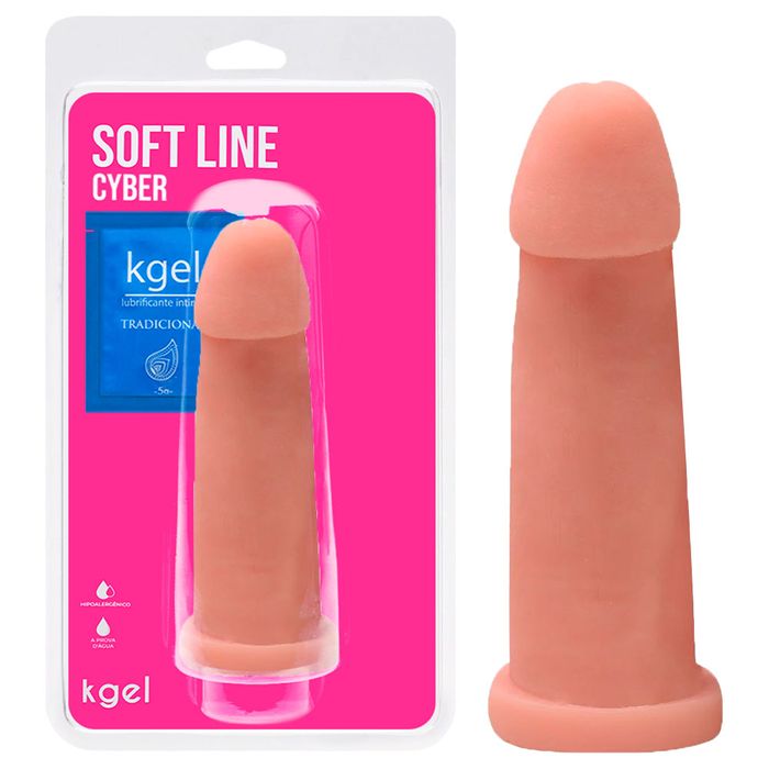 Pênis Em Cyber Vertebrado 19 X 4,5cm Kgel