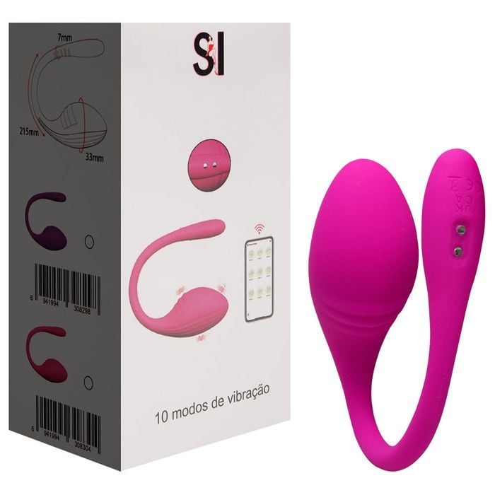 Vibrador Bullet Liu Via Aplicativo Sexy Import