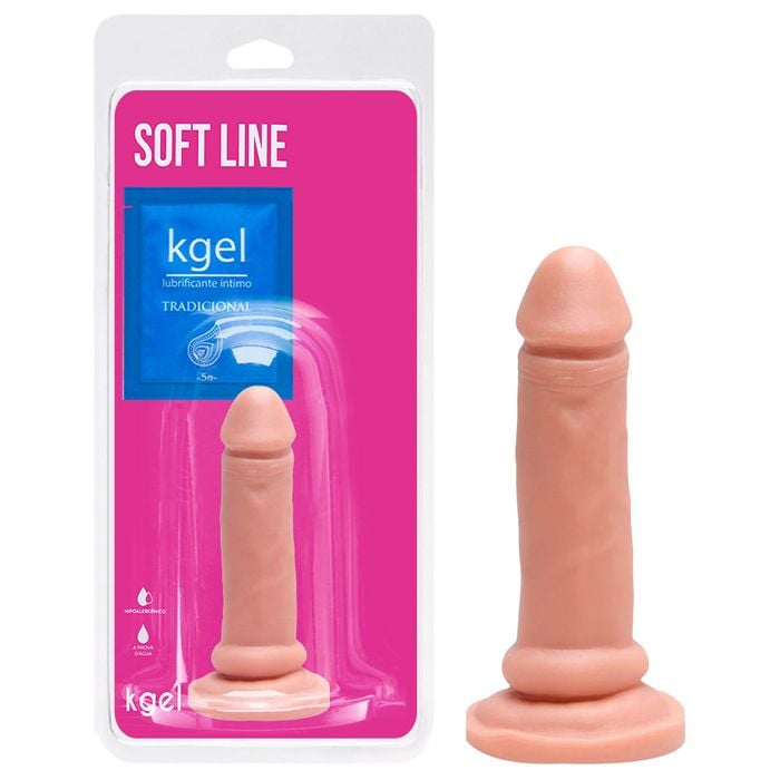 Pênis De Borracha Maciço 12,5 X 2,8cm Kgel