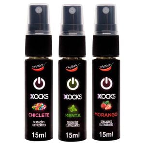 Xocks Gel Beijável Eletrizante 15ml Chillies