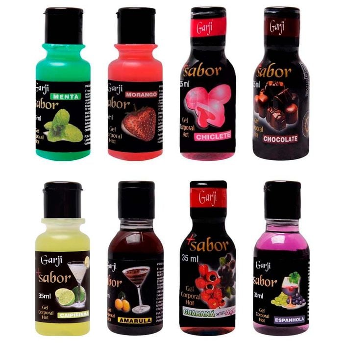 + Sabor Hot Gel Comestível 35ml Garji