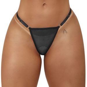 Fio Dental Secretinha Personalizável Preto Tallyta