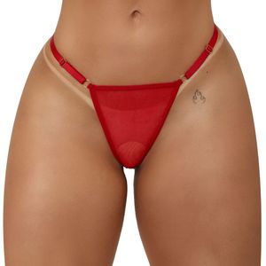 Fio Dental Secretinha Personalizável Vermelho Tallyta