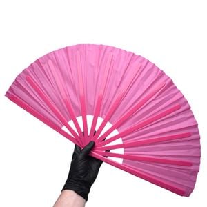 Leque Oxford Grande Com Cabo Plástico Yaffa