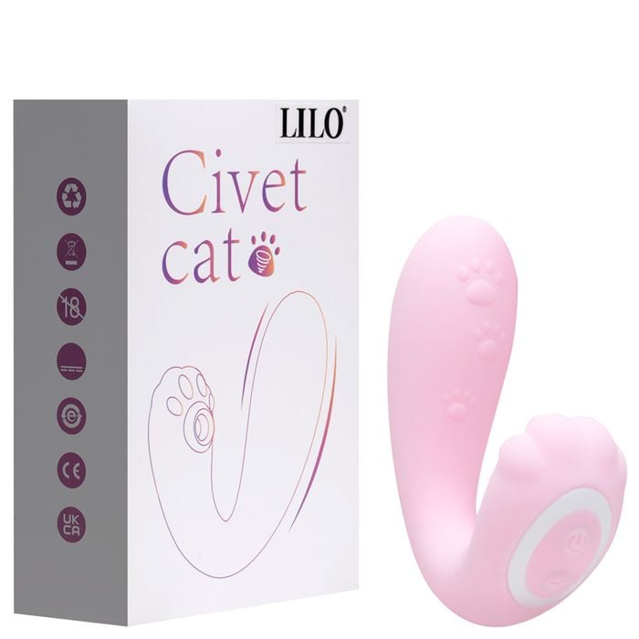 Estimulador Clitóris Penetração Sem Fio Lilo Vipmix