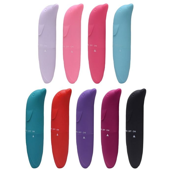 Vibrador Golfinho Toque Aveludado Sexy Import