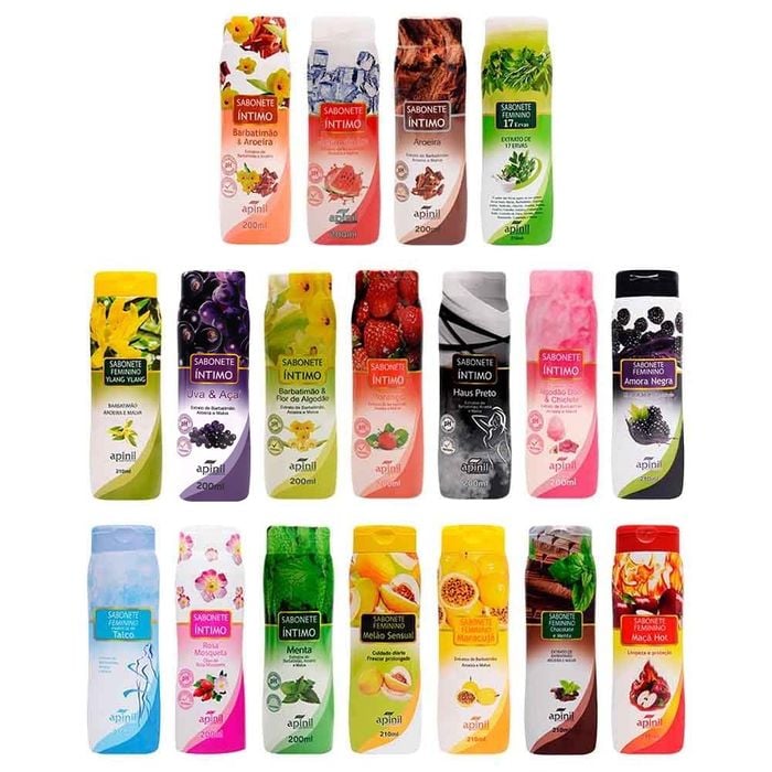 Sabonete Líquido Aromático 200ml Apinil