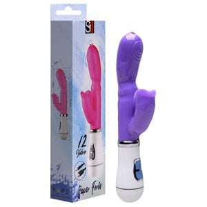 Vibrador Ponto G Jelly 12 Modos Usb Sexy Import