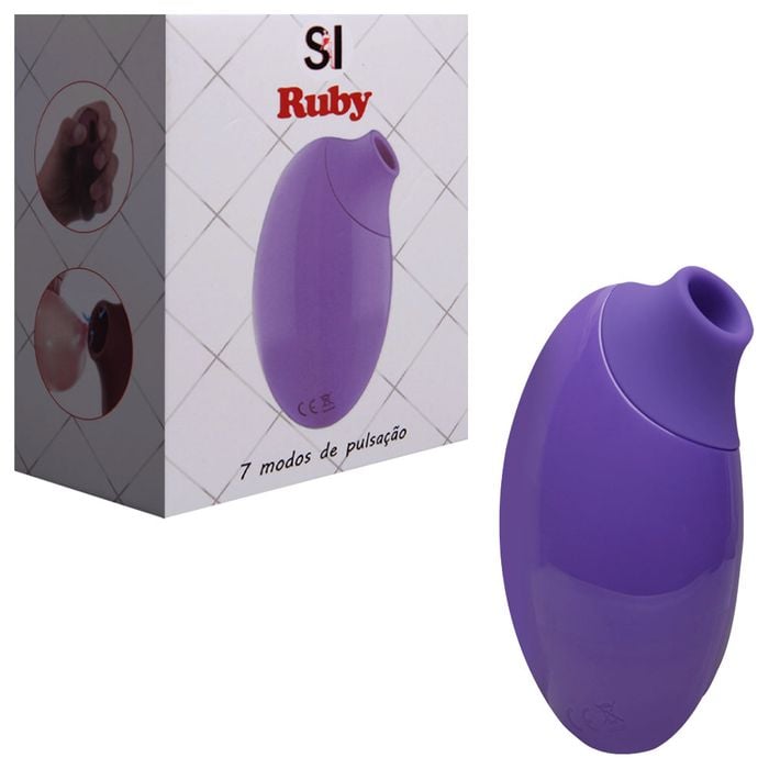 Estimulador Clitóris 7 Pulsações Ruby Sexy Import