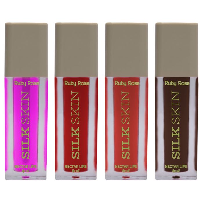 Lip Oil Nectar Lips Silk Skin 5,5ml Ruby Rose