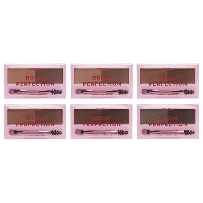Sombra Sobrancelha Duo Brow Perfection Ruby Rose