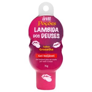 Poção Lambida Dos Deuses Gel Beijável Hot 15g Intt