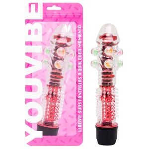 Vibrador Personal Sensor Com Pérolas Vipmix