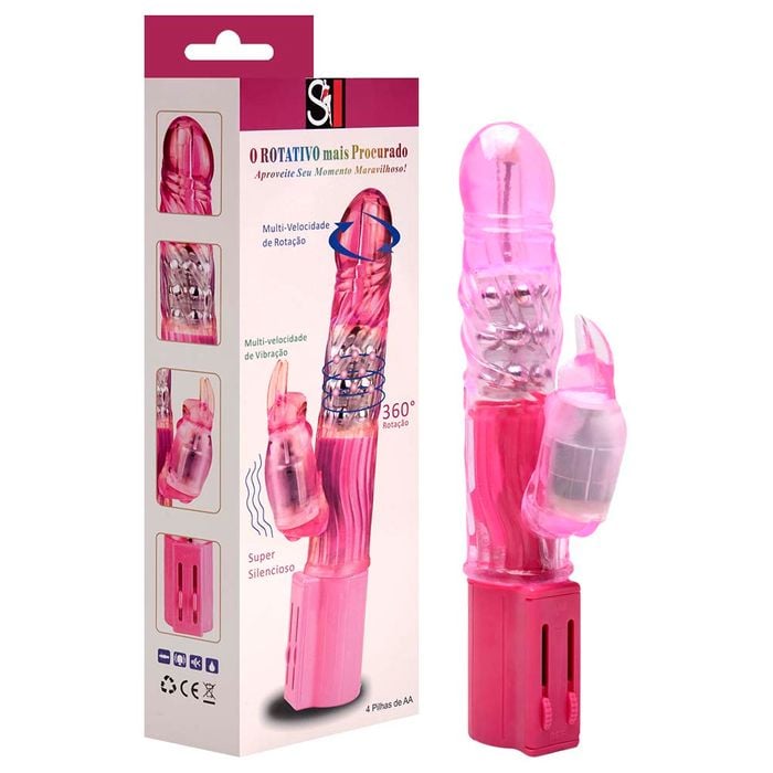 Jack Rabbit Vibrador Rotativo Multivelocidade Sexy Import