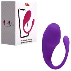 Vibrador Alba Aplicativo 10 Vibrações Sexy Import