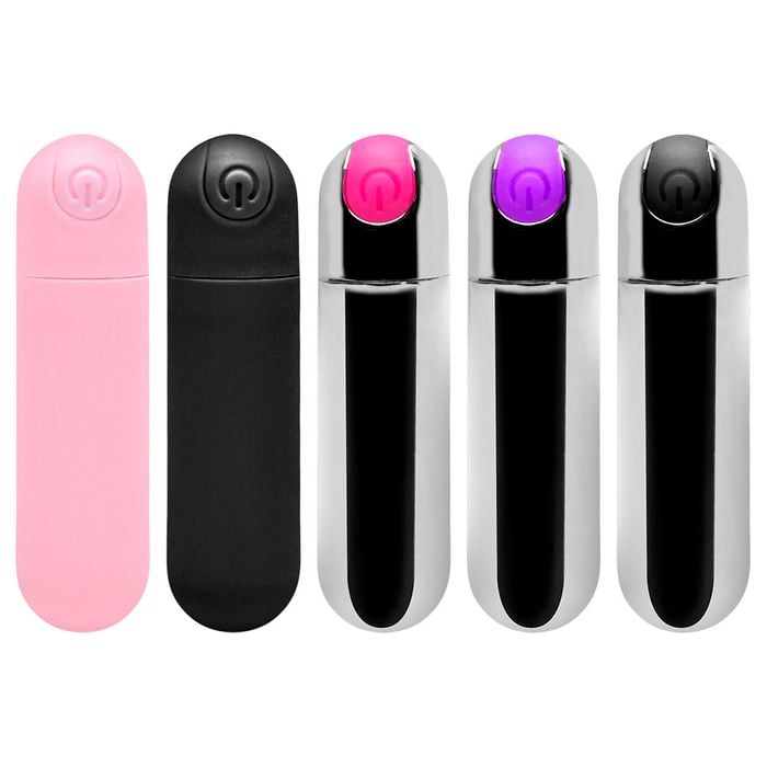 Estimulador Bullet Recarga Usb 10 Vibrações Yaffa