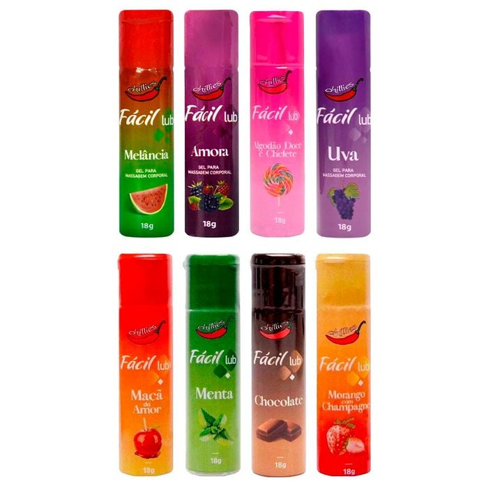 Fácil Lub Gel Aromático 18g Chillies