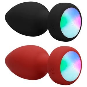 Plug Anal 10 Vibrações Luz Led Sem Fio Youvibe Vipmix