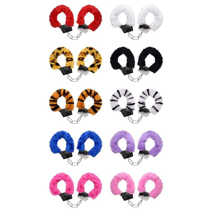 Algemas Do Amor Metal Com Pelúcia Sexy Import