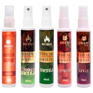 Perfume De Calcinha Beijável 40ml Banho De Gata