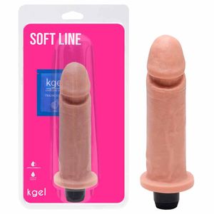 Pênis Vibrador Interno 17 X 4cm Kgel