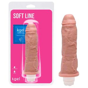 Pênis Vibrador Interno 20,5 X 4,5cm Kgel
