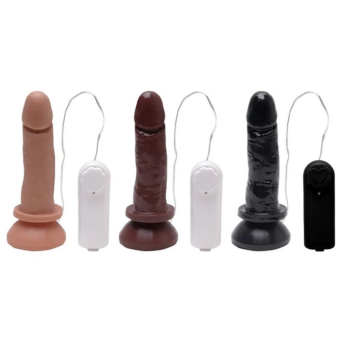 Pênis Vibrador Controle Externo 16 X 3,7cm Kgel