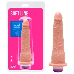 Pênis Vibrador Interno 18 X 3,5cm Kgel