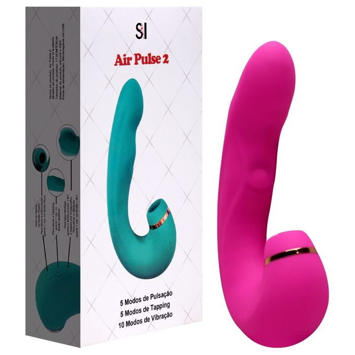 Vibrador Dedilhar Tapping Air Pulse 2 Sexy Import