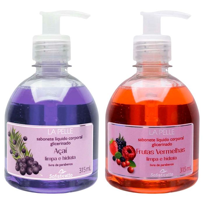 Sabonete Líquido Corporal La Pelle 315ml Sofisticatto