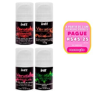 Vibration Gel Aromático Vibração Hot 17ml Intt