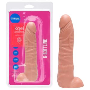 Pênis De Borracha Maciço 28 X 5,5cm Kgel