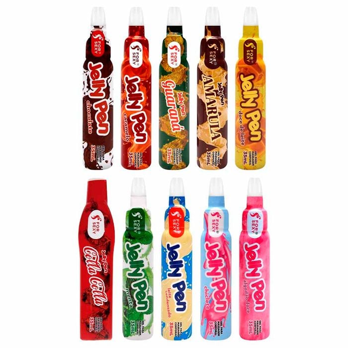 Jelly Pen Doces Caneta Comestível 35ml For Sexy