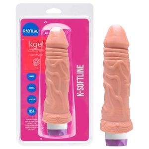 Pênis Vibrador Interno 23,5 X 6cm Kgel