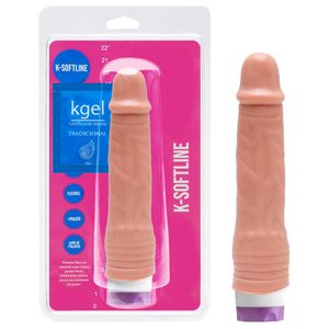 Pênis Vibrador Interno 21 X 4,2cm Kgel