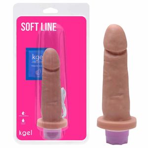 Vibrador Usb Recarregável 15,5 X 3,7cm 10 Vibrações Kgel