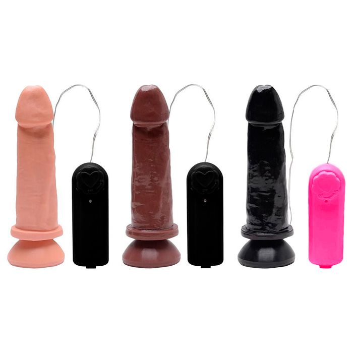 Pênis Vibrador Controle Externo 19 X 5cm Kgel