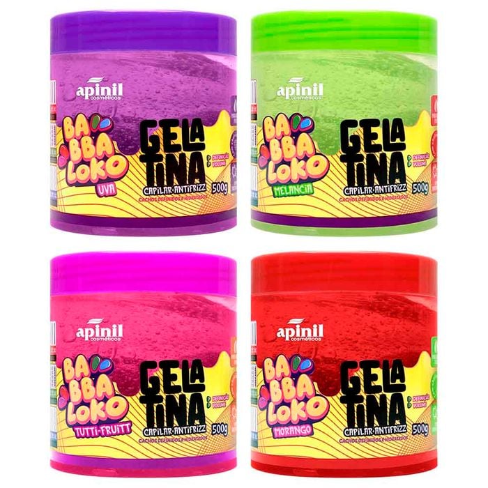 Gelatina Capilar Antifrizz Aromática 500g Apinil