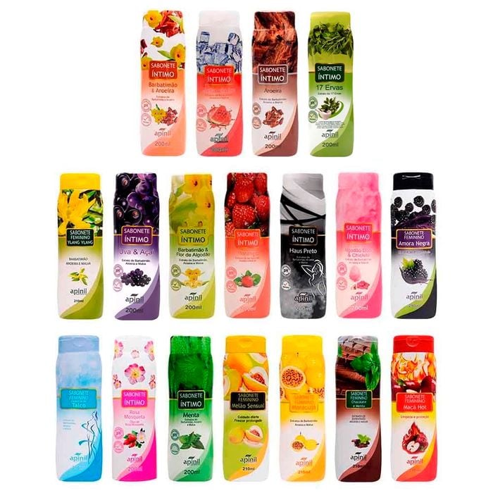 Sabonete Líquido Aromático 200ml Apinil