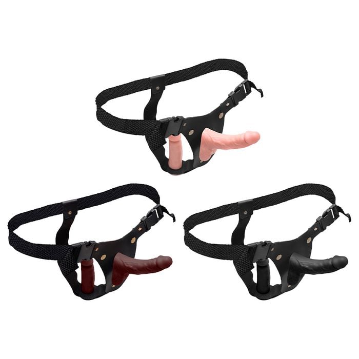 Cinta Peniana Dupla Pênis 16,3 X 4,5cm E 12,5 X 3,5cm Soulsex