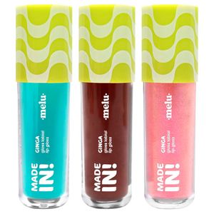 Gloss Labial Ginga Made In 4ml Melu Ruby Rose