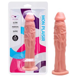 Prótese Maciça Veias Realística 17,5 X 3,5cm Soulsex
