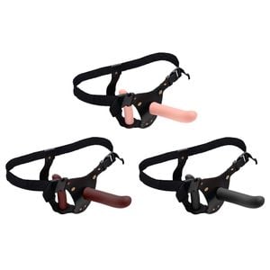 Cinta Peniana Dupla Pênis Ponto G 15,5 X 4cm Soulsex