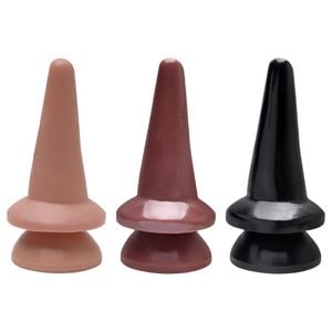 Plug Anal Maciço Com Ventosa 14cm Kgel