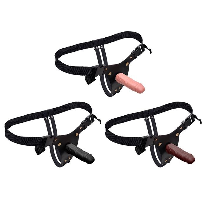 Cinta Peniana Pênis Realístico 16,5 X 4,5cm Soulsex